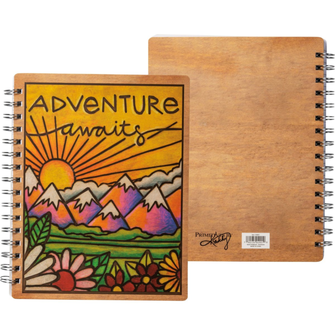 PRIMITIVES BY KATHY Notebook - Adventure Awaits