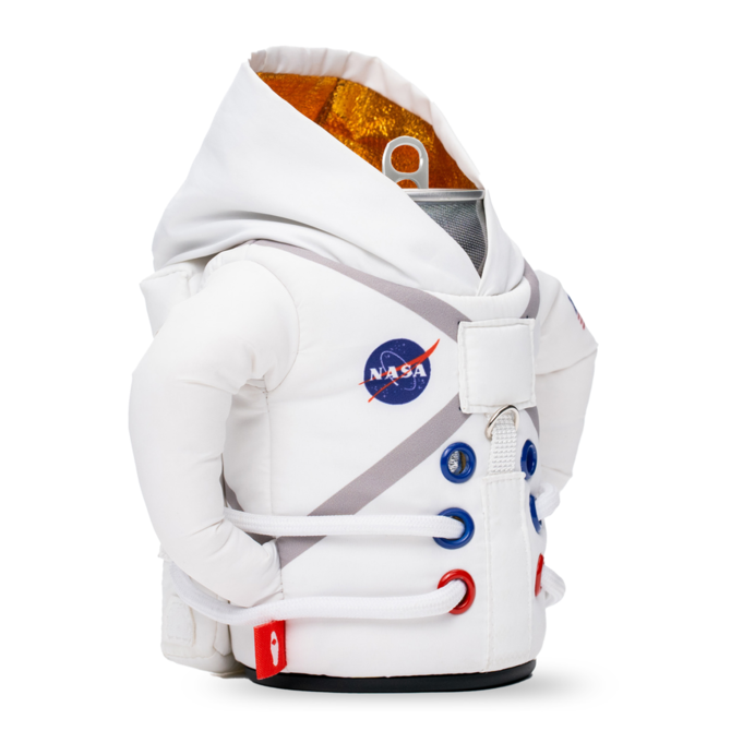 Puffin Coolers Llc SPACE SUIT COOZIE - WHITE