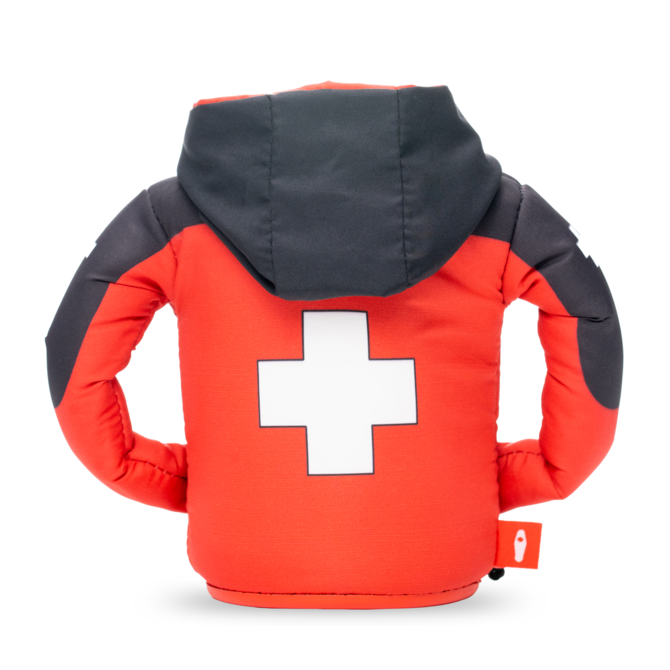 Puffin Coolers Llc PATROLLER COOZIE - RED/BLACK