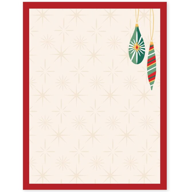 Punch Studio Notepad - Winter Plaid