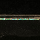 Morningstar Creations Bracelet - Sonoran Gold Turquoise w/ Silver Inlay Morningstar Creations Bracelet - Sonoran Gold Turquoise w/ Silver Inlay