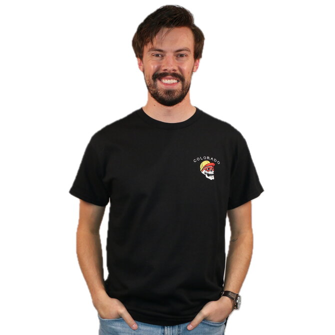 AMERICAN RESORT GEAR Tee - Krazy Bones Bonfire & Mountains Tee