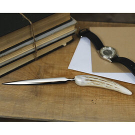 BUFFALO DISTRIBUTING LETTER OPENER-ANTLER