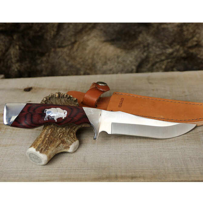 BUFFALO DISTRIBUTING KNIFE-BEAR/SON FIXED BLADE