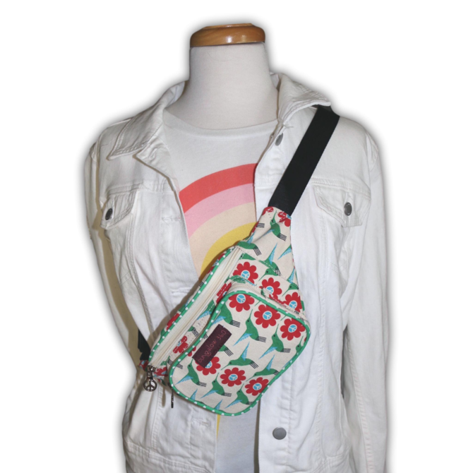 Bungalow 360 FANNY PACK-HUMMINGBIRD
