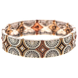 Rain Jewelry Collection BR-MEDALLION EDGE