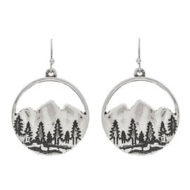 Rain Jewelry Collection E-MNT RANGE/TREES RND