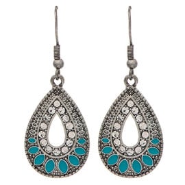 Rain Jewelry Collection E-BLUE INLAY TRDRP BALI