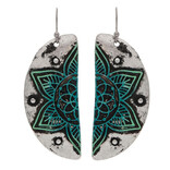 Rain Jewelry Collection Earring - 1/2 Flowers Rain Jewelry Collection Earring - 1/2 Flowers