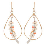 Rain Jewelry Collection Earring - Beaded Wrapped Mobile