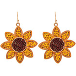 Rain Jewelry Collection Earring - Sunflower Bead Rain Jewelry Collection Earring - Sunflower Bead
