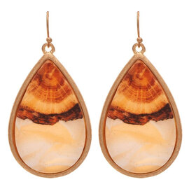 Rain Jewelry Collection Earring - Desert Landscape Teardrop Rain Jewelry Collection Earring - Desert Landscape Teardrop
