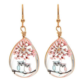 Rain Jewelry Collection E-OWLS TEARDROP