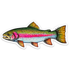 RIVER COLLECTIVE CO STKR-TROUT RAINBOW