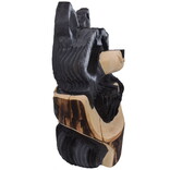 Rustic Woodworks RACCOON IN STUMP 10"