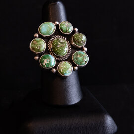 Silver Tq Llc Ring - Sonoran Gold/Ernest Belin