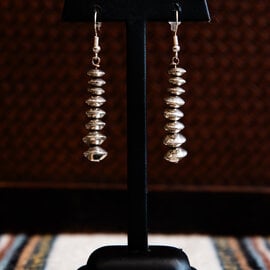 Silver Tq Llc Earring - Navajo Pearls