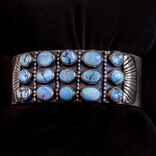 Silver Tq Llc Cuff - Golden Hill Turquoise/A Martin