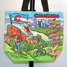Art Studio Co Tote Bag - Colorado Icons