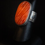 Silver Tq Llc Ring - Spiny Oyster/Daniel Coriz