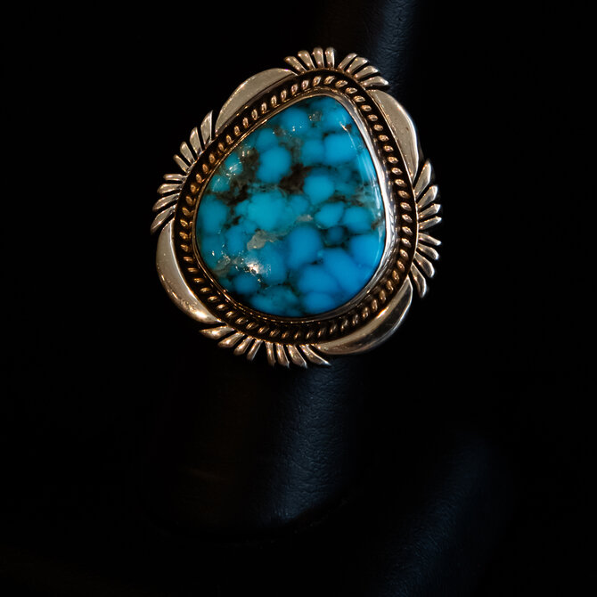 BILAGAANAS Ring - Turquoise Egg
