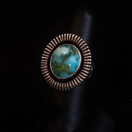NATIVE AMERICAN COLLECTION Ring - Turquoise Round