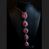 FIRST AMERICAN JEWELRY Necklace - Lariat Purple Spiny Oyster