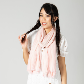 SAN DIEGO HAT COMPANY SCARF-JULIETTE/STRIPED