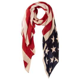SAN DIEGO HAT COMPANY SCARF-AMERICAN FLAG