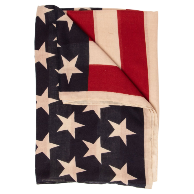 SAN DIEGO HAT COMPANY SCARF-AMERICAN FLAG
