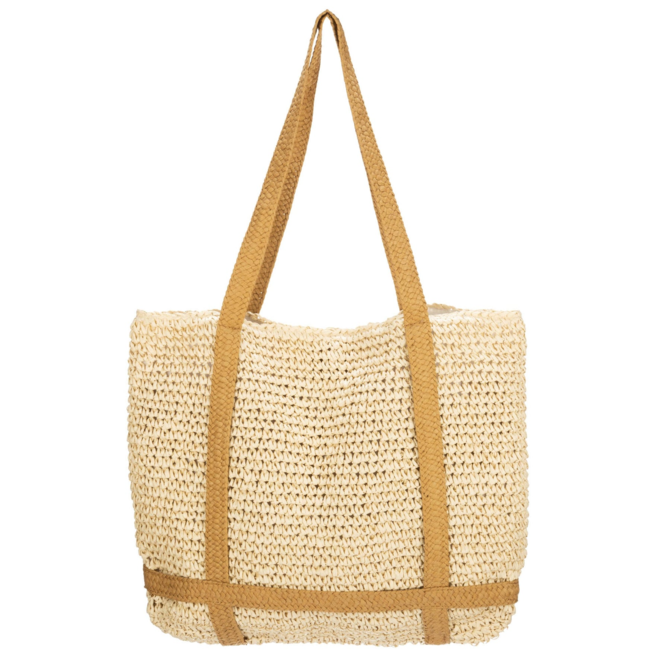 SAN DIEGO HAT COMPANY *TOTE-WOVEN W/ HAT HOLDER DAY TRIP