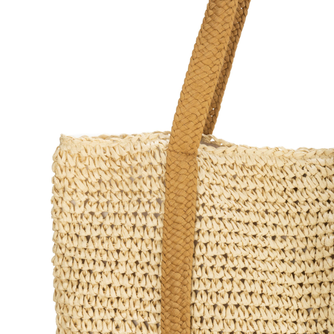 SAN DIEGO HAT COMPANY *TOTE-WOVEN W/ HAT HOLDER DAY TRIP