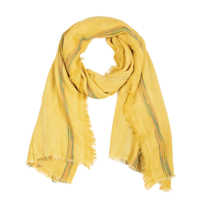 SAN DIEGO HAT COMPANY SCARF-ELENA SPACE DYE STRIPES
