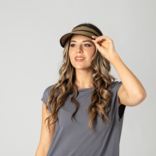 SAN DIEGO HAT COMPANY VISOR-ULTRABRAID/KNOT
