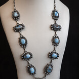 Silver Tq Llc Set - Golden Hills Turquoise/Jeff James Silver Tq Llc Set - Golden Hills Turquoise/Jeff James