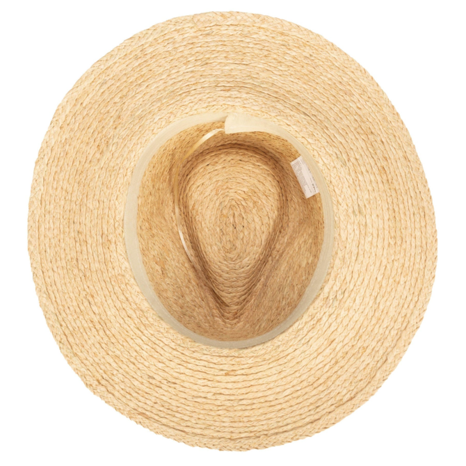SAN DIEGO HAT COMPANY FEDORA-RAFFIA BRAID