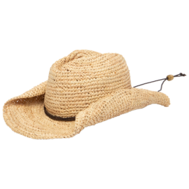 SAN DIEGO HAT COMPANY HAT-WOMENS RAFFIA COWBOY