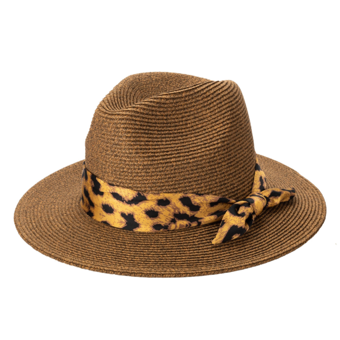 SAN DIEGO HAT COMPANY FEDORA-SILKY SCARF