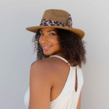 SAN DIEGO HAT COMPANY FEDORA-SILKY SCARF
