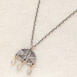 Sarah Deangelo *N-PAKAL ARCH LABRADORITE FRINGE