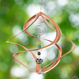 Geocentral Wind Spinner - Copper w/ Heart 14"