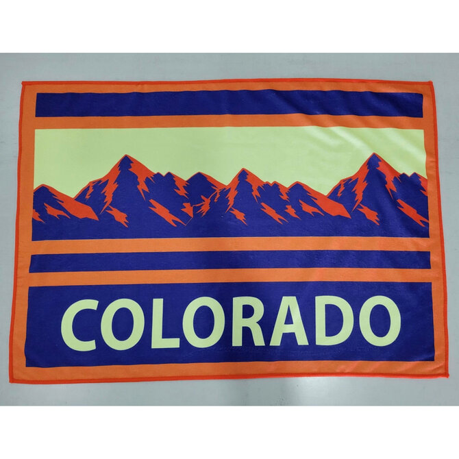 SAVE ON GOODS Tea Towel - License Plate Colorado