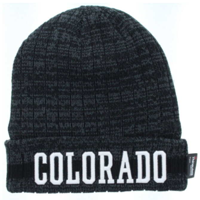 SAVE ON GOODS Beanie - Black Colorado