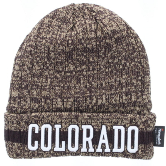 SAVE ON GOODS Beanie - Brown Colorado