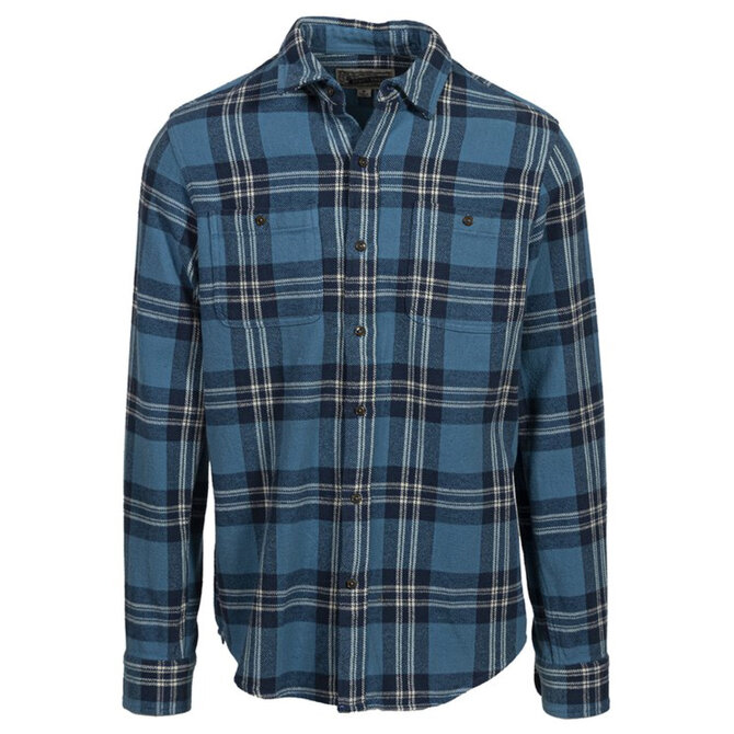 SCHOTT N.Y.C. M SHIRT-PLAID FLANNEL