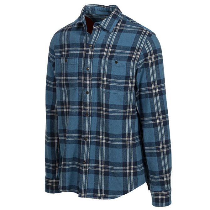 SCHOTT N.Y.C. M SHIRT-PLAID FLANNEL