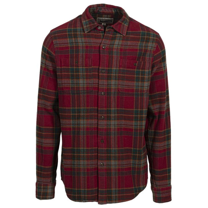 SCHOTT N.Y.C. M SHIRT-PLAID FLANNEL