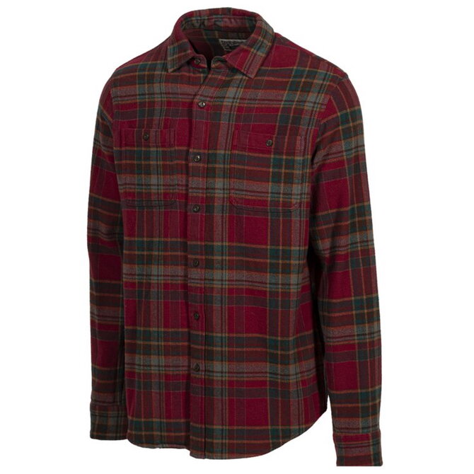 SCHOTT N.Y.C. M SHIRT-PLAID FLANNEL