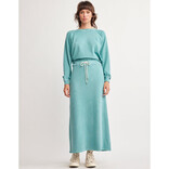 SELF CONTRAST SKIRT-HOLLAND SLIM