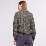 SELF CONTRAST *BLOUSE-HADLEY LADDER SLV